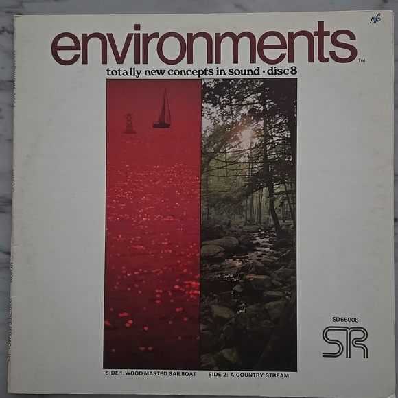 Enviornments- Totally New Concepts in Sound Disc 8 - Sailboat & Country Stream - Picture 1 of 9